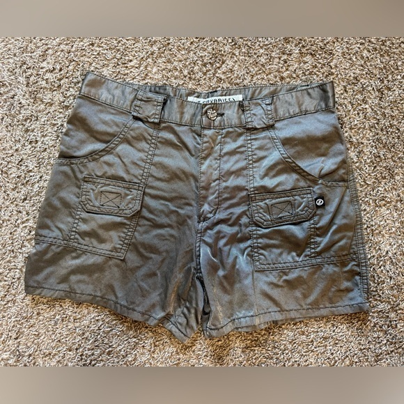 Z. Cavaricci Pants - Z cavaricci Vintage Metallic shorts